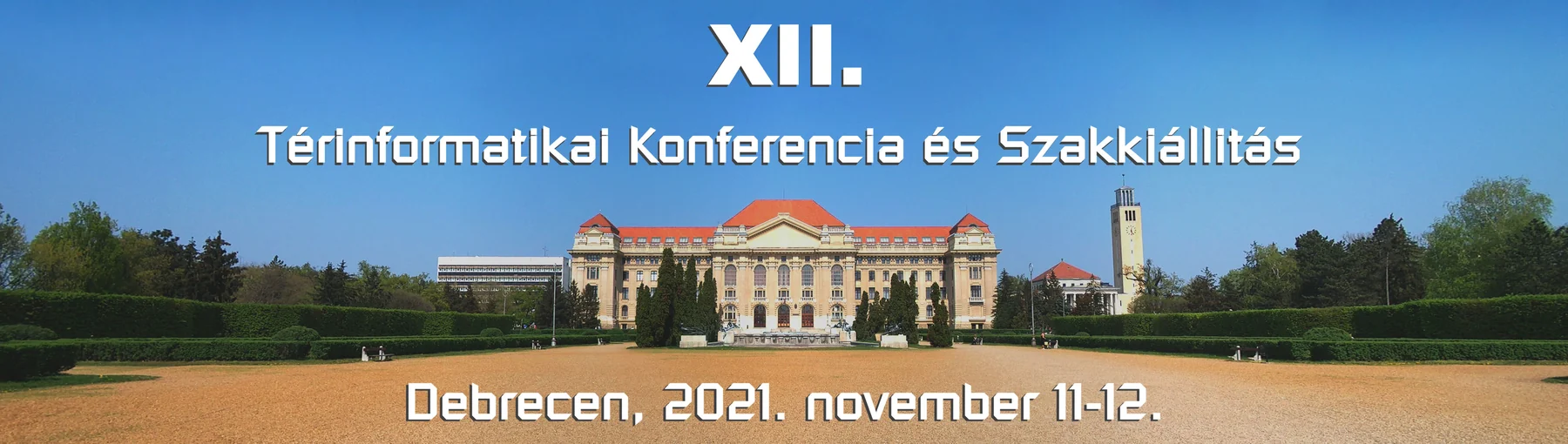 XII. Országos Térinformatikai Konferencia