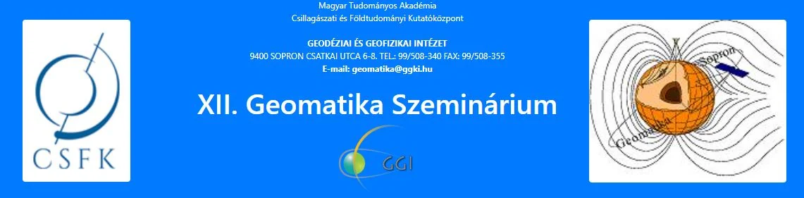 XII. Geomatika Szeminárium