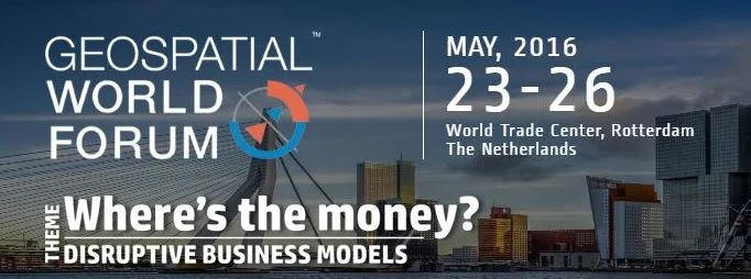 Geospatial World Forum: Where's the Money?