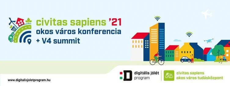 Civitas Sapiens '21 Okos Város konferencia + V4 Summit